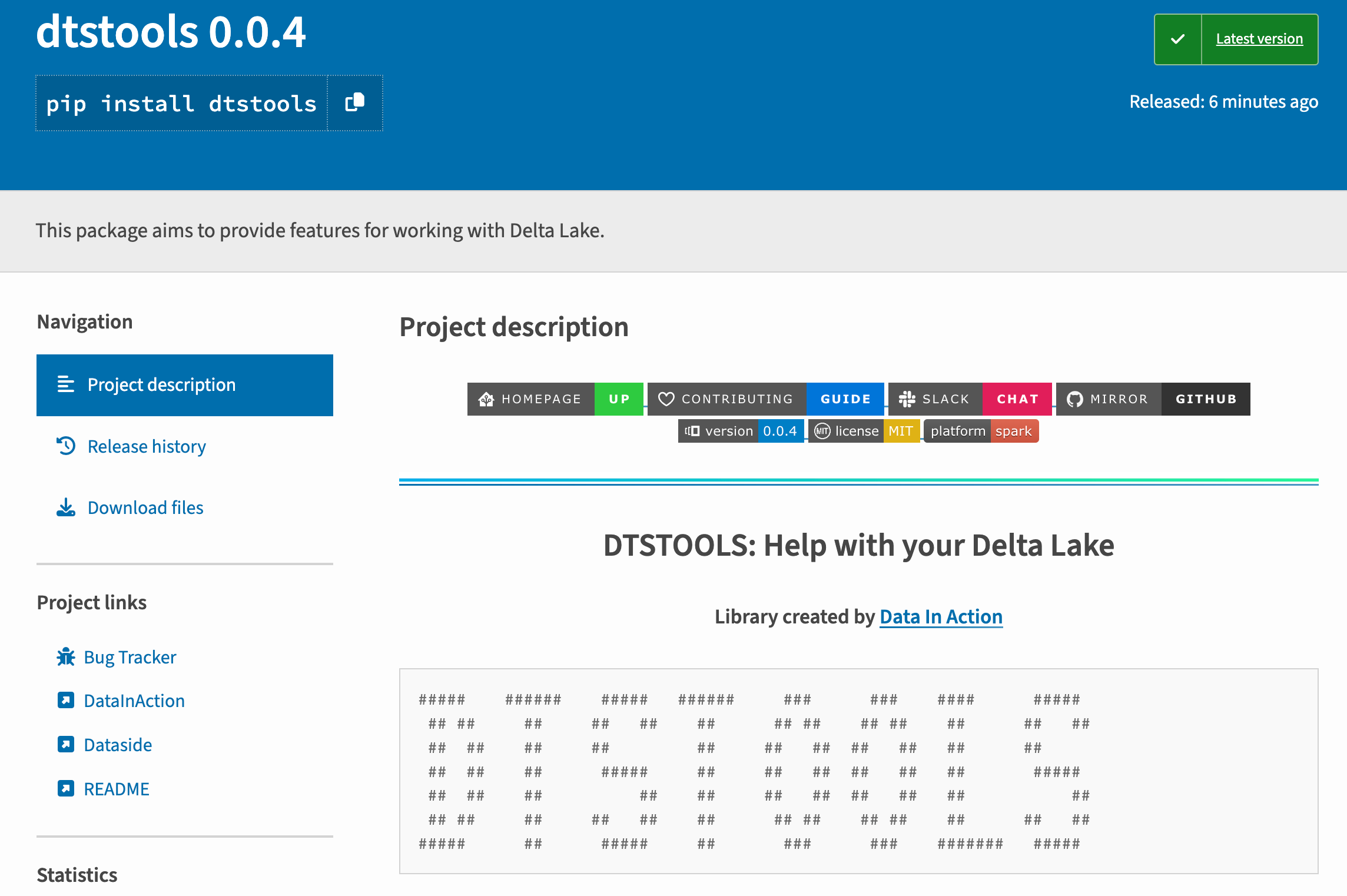 DTSTOOLS - Descubra o verdadeiro tamanho do seu Delta Lake
