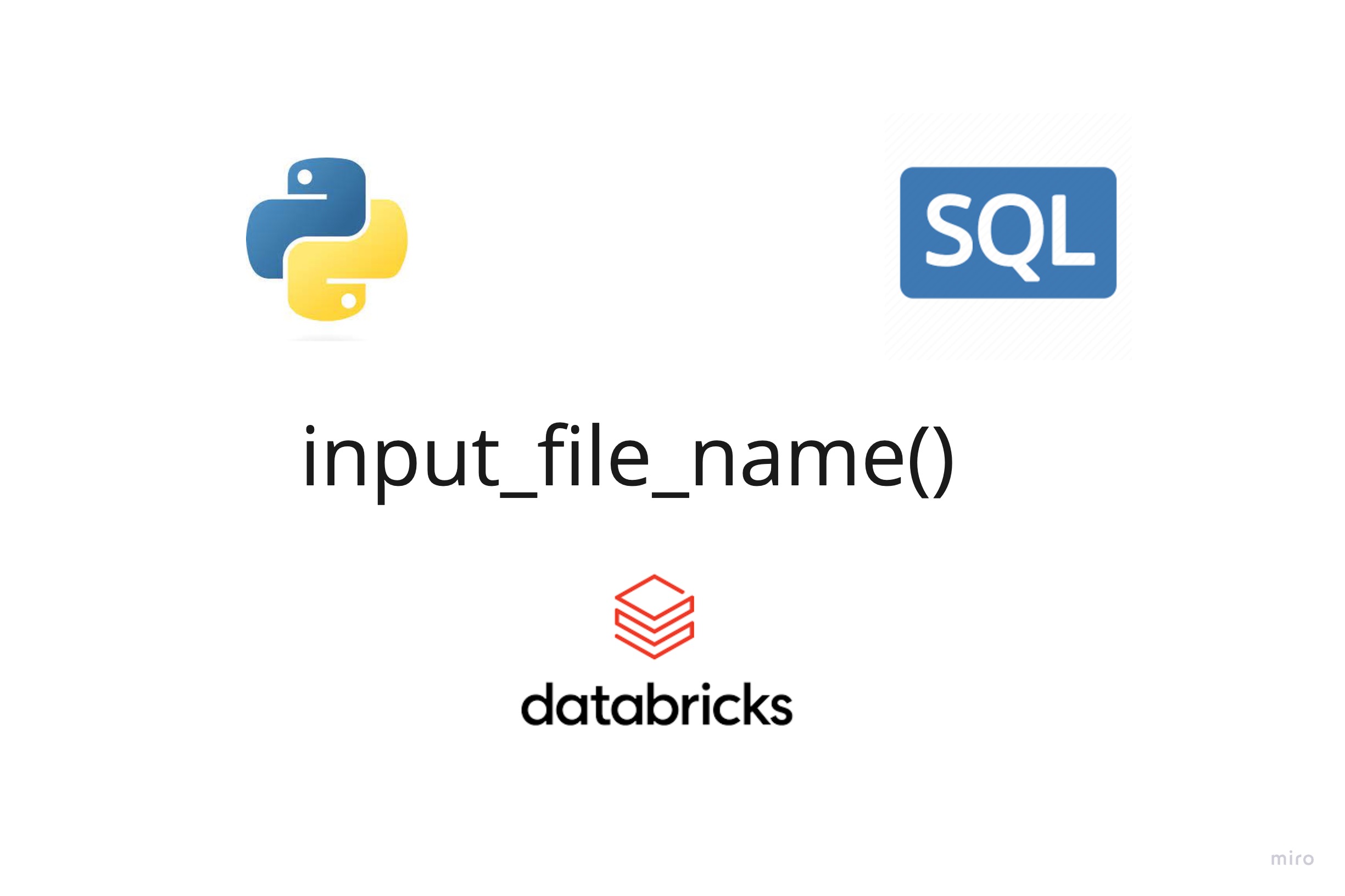 Databricks - Como identificar de qual arquivo veio um determinado registro?